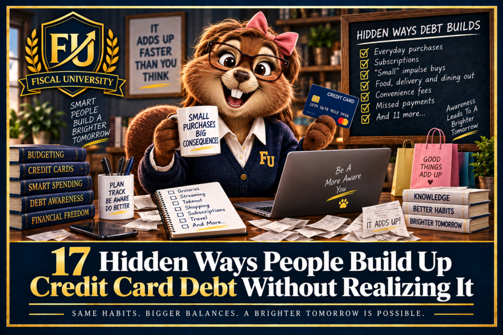17 Hidden Ways People Build Up Credit Card Debt Without Realizing It