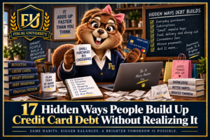 17 Hidden Ways People Build Up Credit Card Debt Without Realizing It