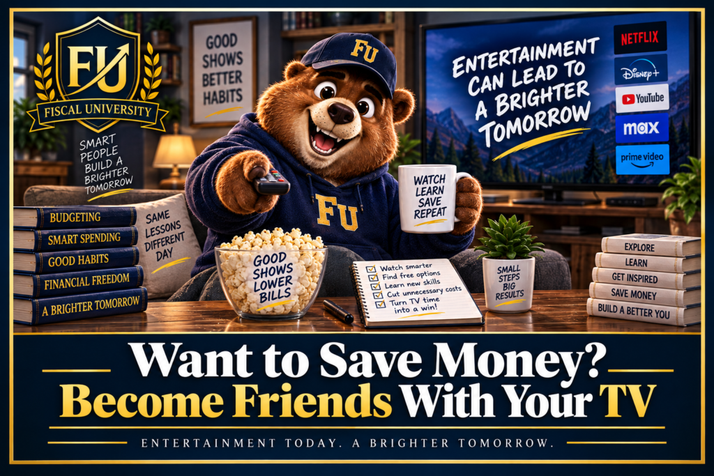 Want to Save Money? Become Friends With Your TV