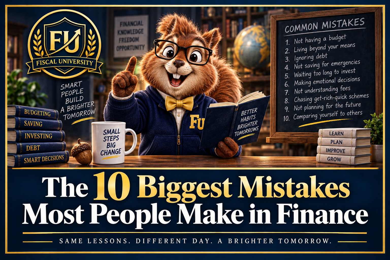 Mistakes made in finance